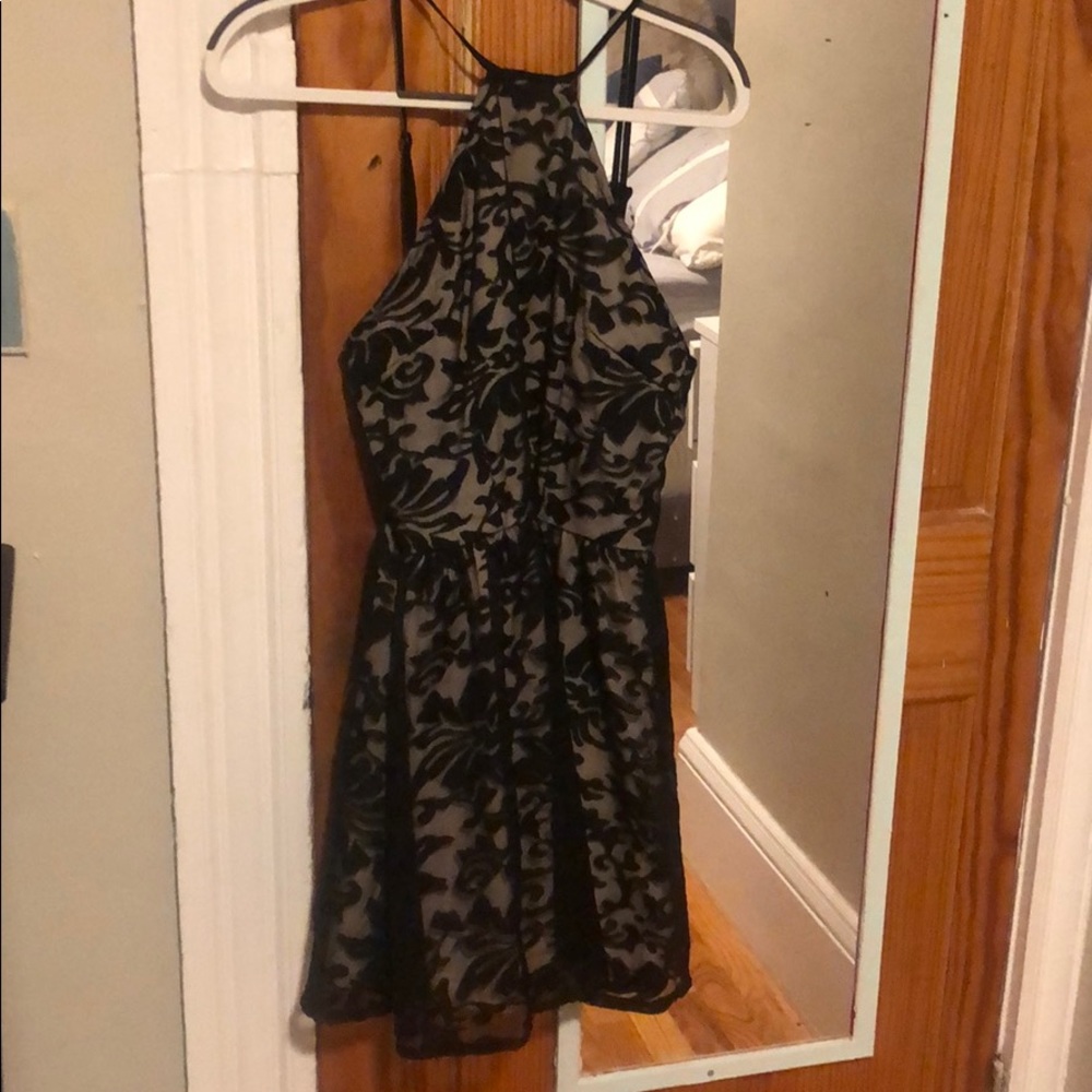 Halter skater dress
